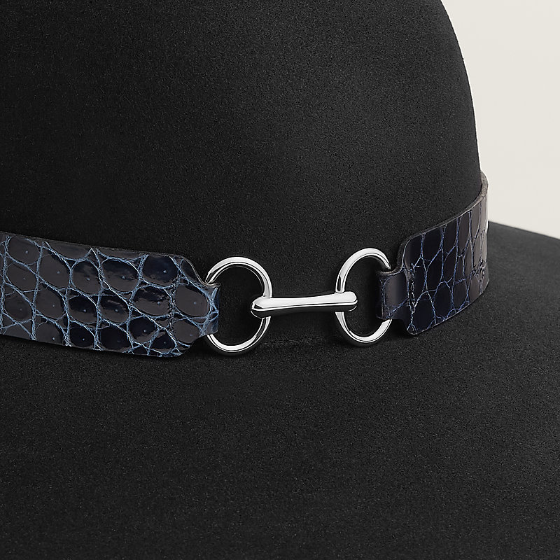 ハット 《フランソワーズ・タッチ》 - ブラック | Hermès - エルメス